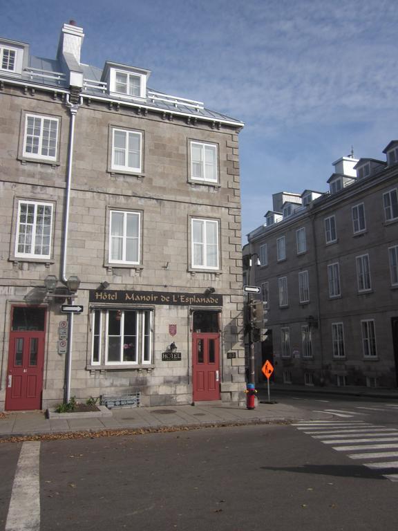 Hôtel Manoir de l'Esplanade Ciudad de Quebec Exterior foto